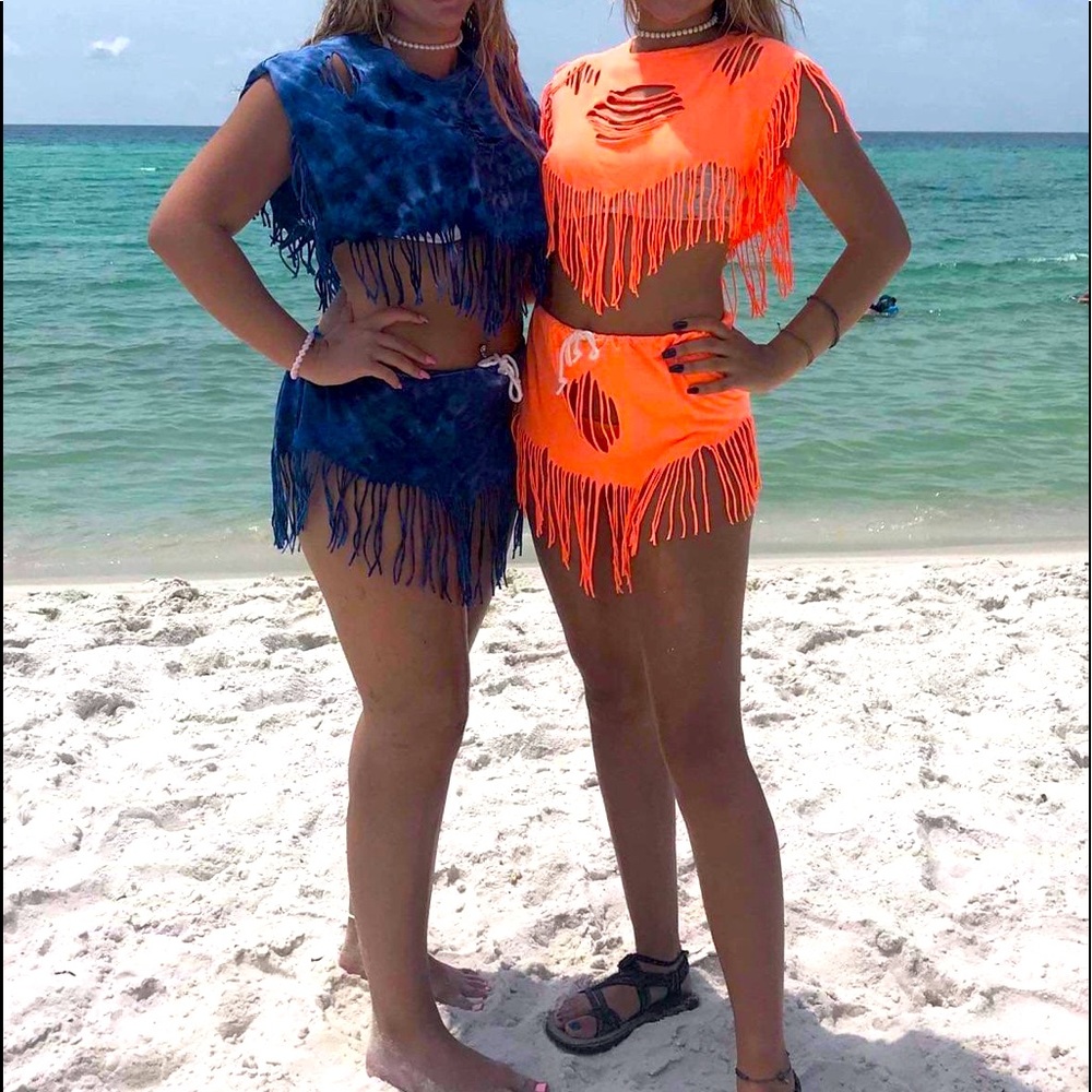 Swim suit covers. 2 pieces